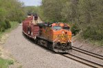 BNSF U train 4095 East